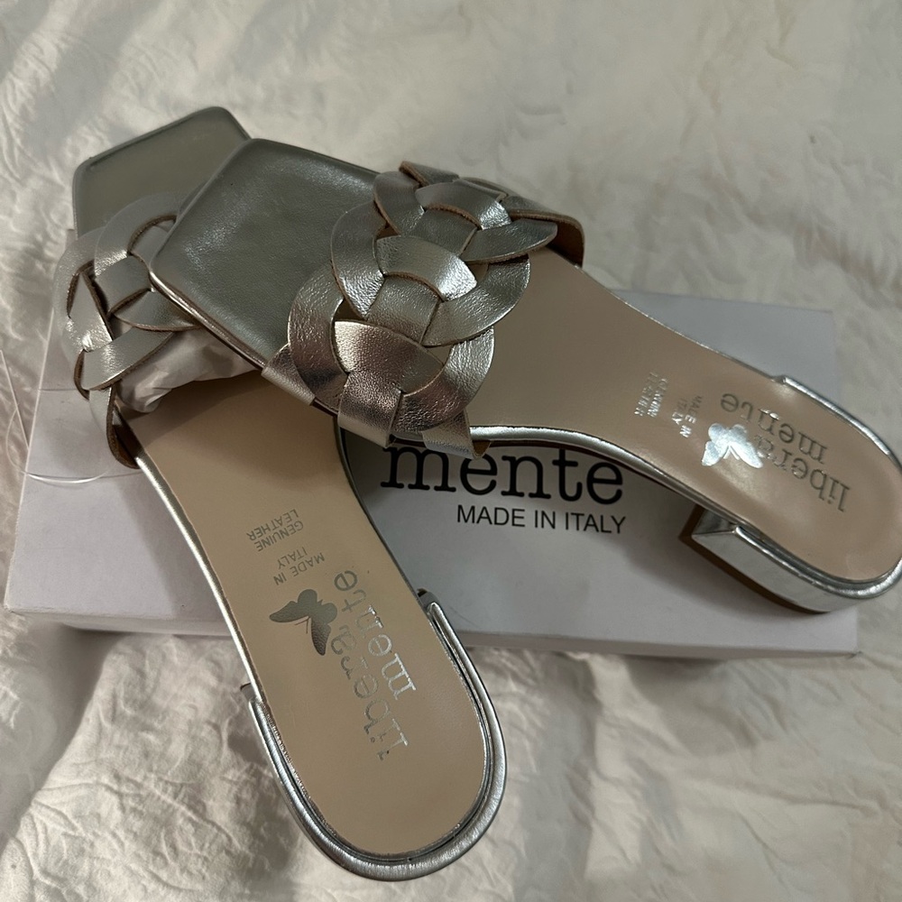 Women's Silver Sandals